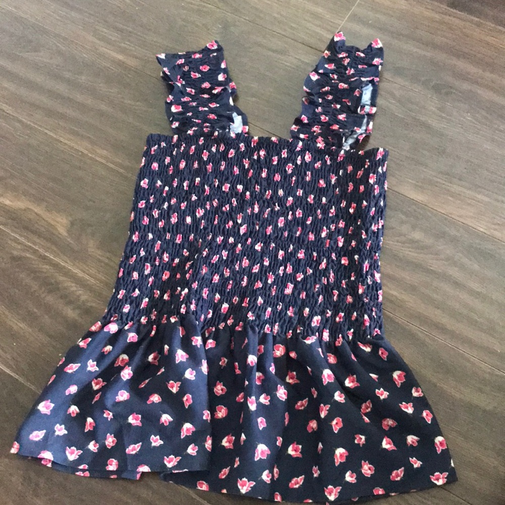 Smocked Crop Top